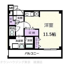 ラグナ　ステュディオの物件間取画像